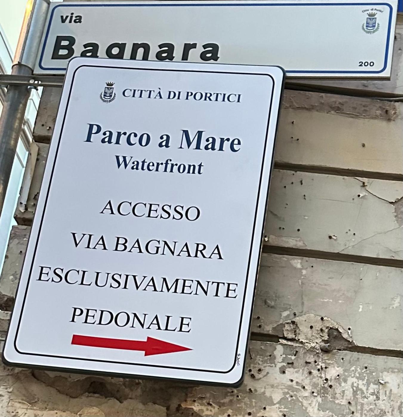 La Parthenope Suites Portici Bagian luar foto