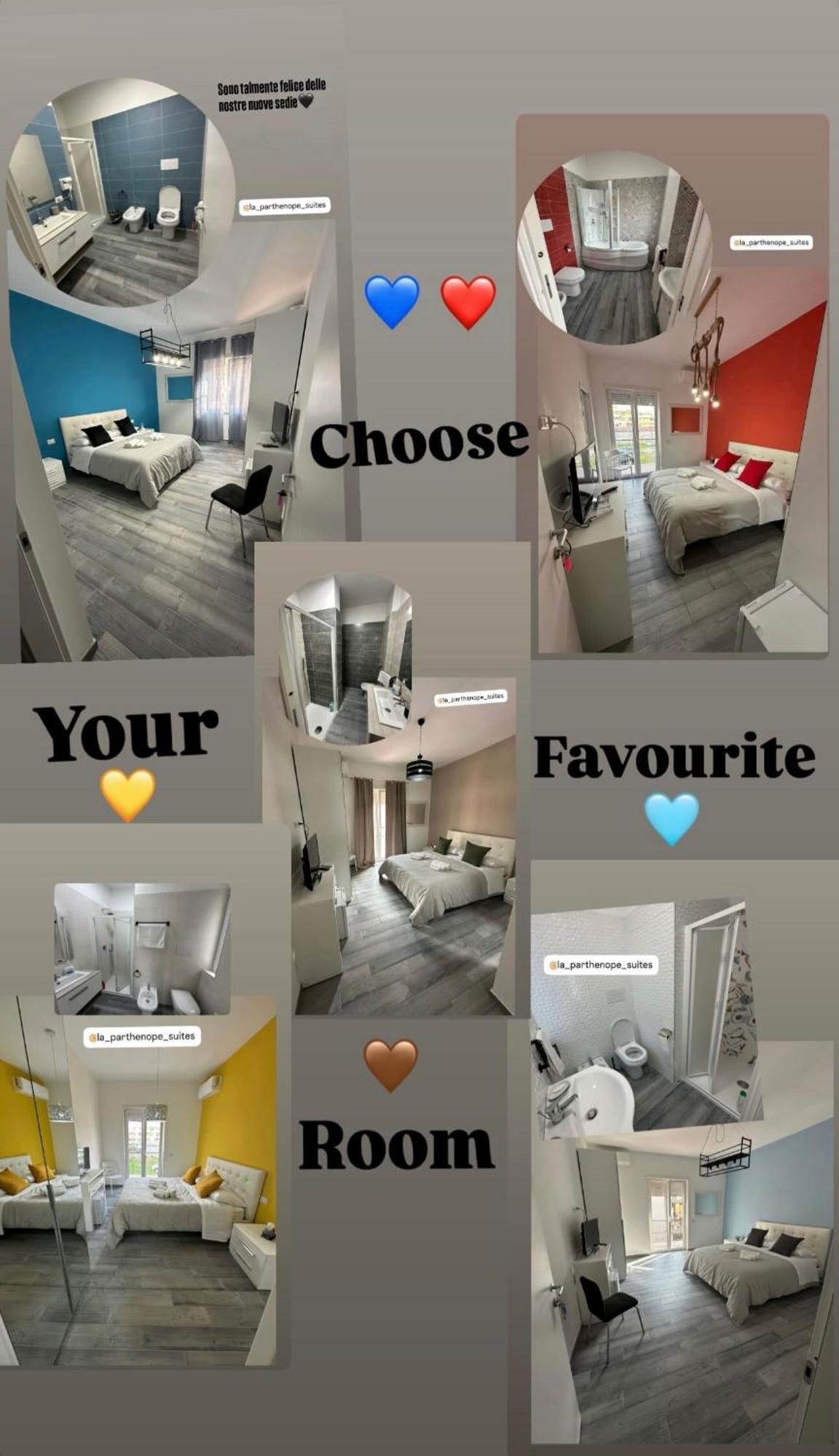 La Parthenope Suites Portici Bagian luar foto