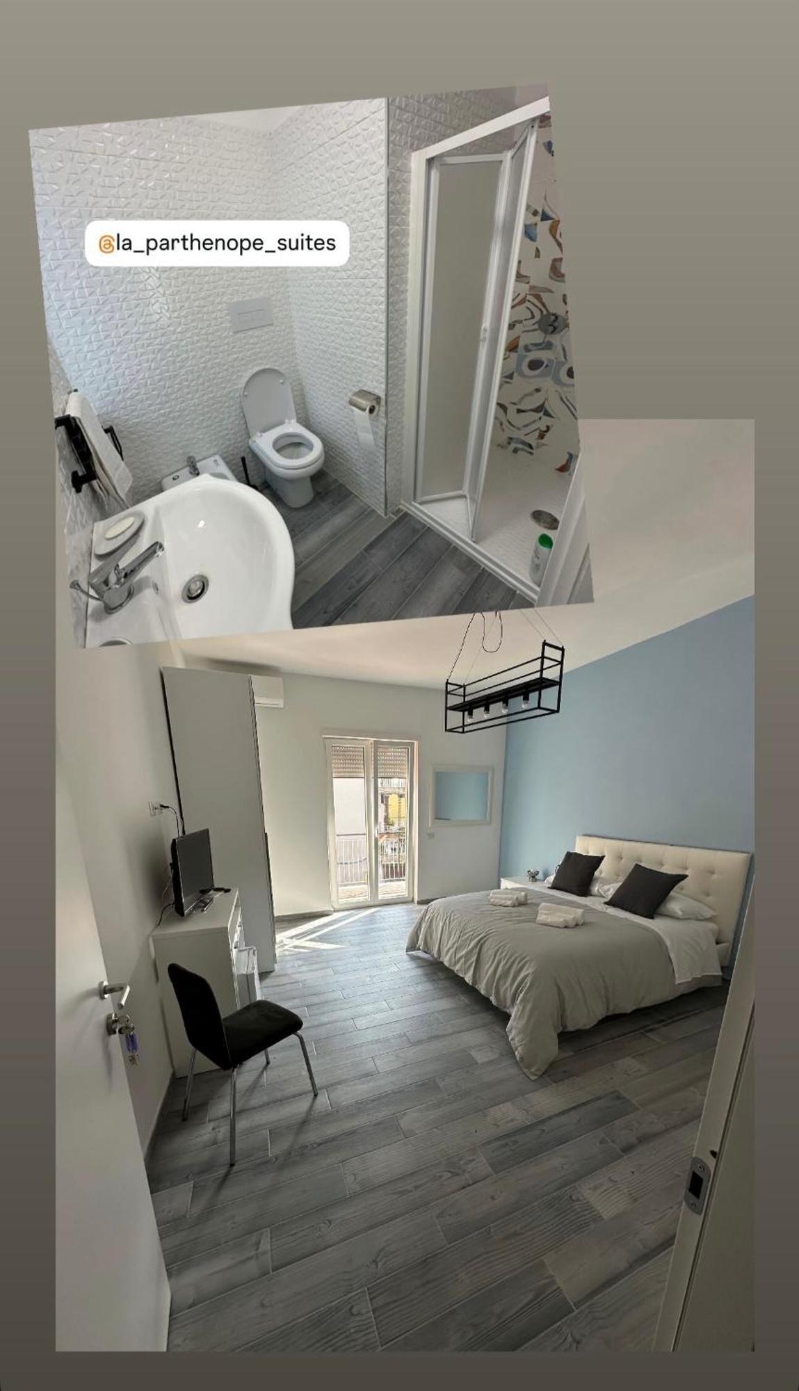 La Parthenope Suites Portici Bagian luar foto