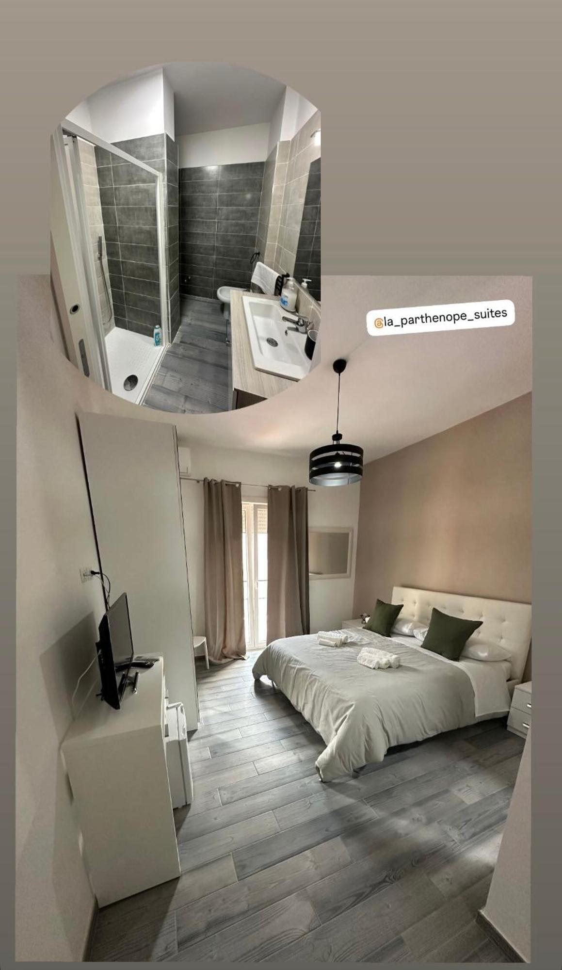 La Parthenope Suites Portici Bagian luar foto