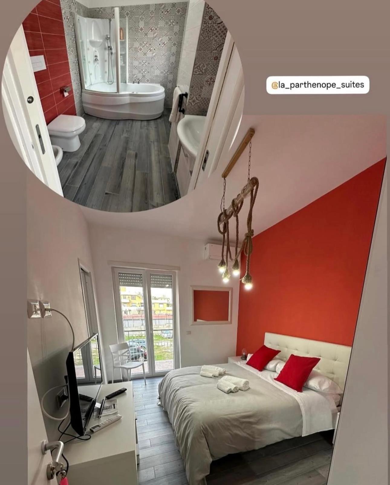 La Parthenope Suites Portici Bagian luar foto